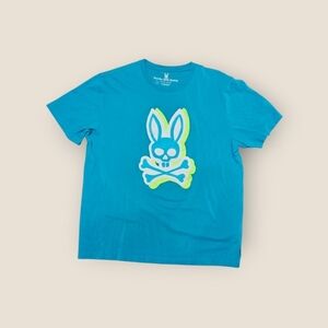 Psycho Bunny Blue Graphic T-Shirt